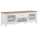 Evanston - 2 Door Stand - White