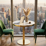 Modern Round Bistro Table