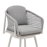 Rhodes - Outdoor Patio Swivel Counter Stool Set