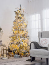 Glass Decorative Hanging Ball Christmas Tree Ornaments (Set of 12)