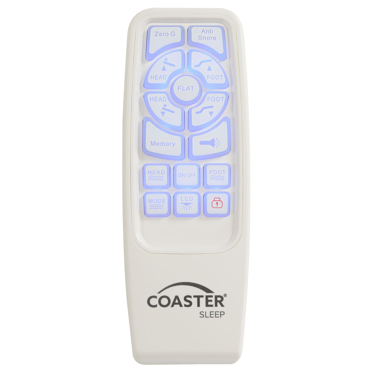 Kelven - Adjustable Bed Base With Wireless Remote And Dual Massage Motors