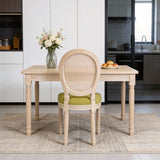French Country Dining Chairs & Round Back (Set of 2)