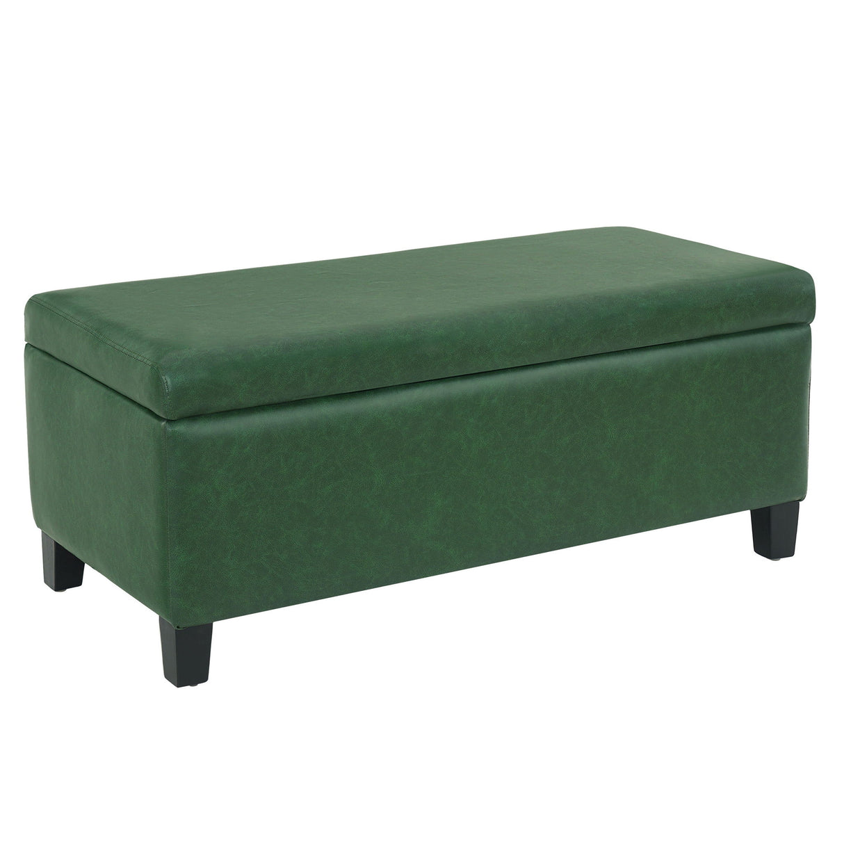 Storage Ottoman With Flip Top Lid
