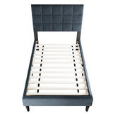 Modern Bed With Adjustable Headboard