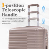 4 Piece Luggage Set, Combination Lock