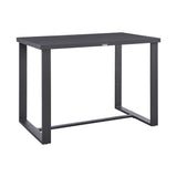 Menorca - Outdoor Patio Bar Height Dining Table In Aluminum