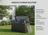 Out Door Metal Storage Box Store Medium - Black