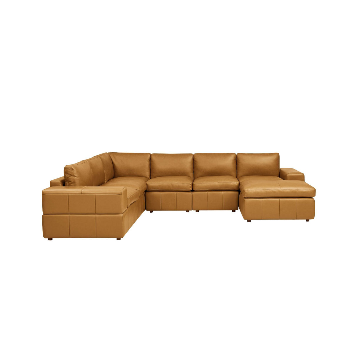 Large Square Arms Modular Sectional