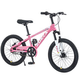 Zukka - 20" Mountain Bike With Adjustable Saddle And Suspension Fork
