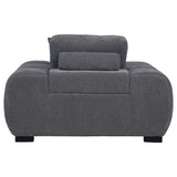 Plather - Track Arm Accent Chair