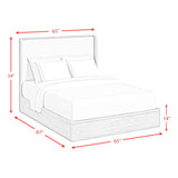 Rosalie - Fabric Upholstered Bed