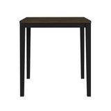 Tulane - 5 Piece Dining Set (Counter Table & 4 Counter Chairs) - Oak & Black