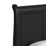 Heritage - Sleigh Bedroom Set - Black
