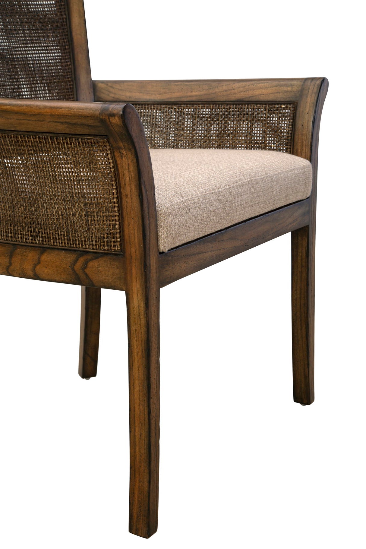 Langley - Arm Chair - Dark Brown