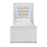Denmark - Upholstered Bed With LED