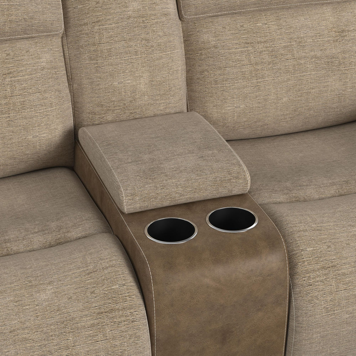 Hornet - 3 Piece Motion Sectional Set With Console And 2 Recliners