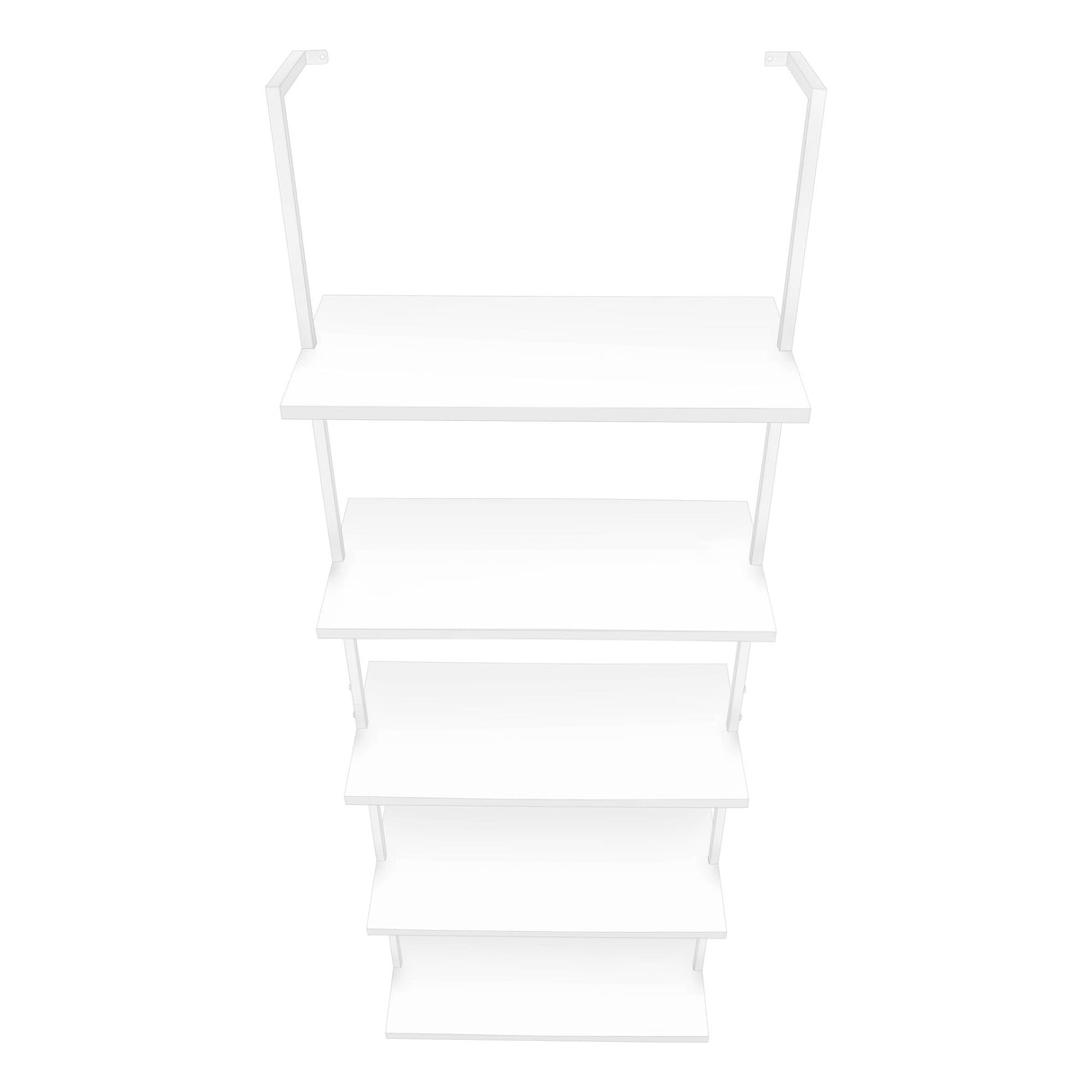 Etagere Bookcase Ladder 5 Tier For Office - Etageres - Alpine Outlets
