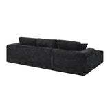 L - Shaped Sectional Sofa With Cup Holders & Side Pockets