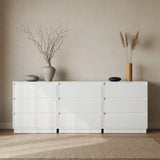 3 Drawer Nightstand, Bedroom Side Table