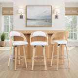 Shelly - 30" Bar Height Swivel Bar Stool