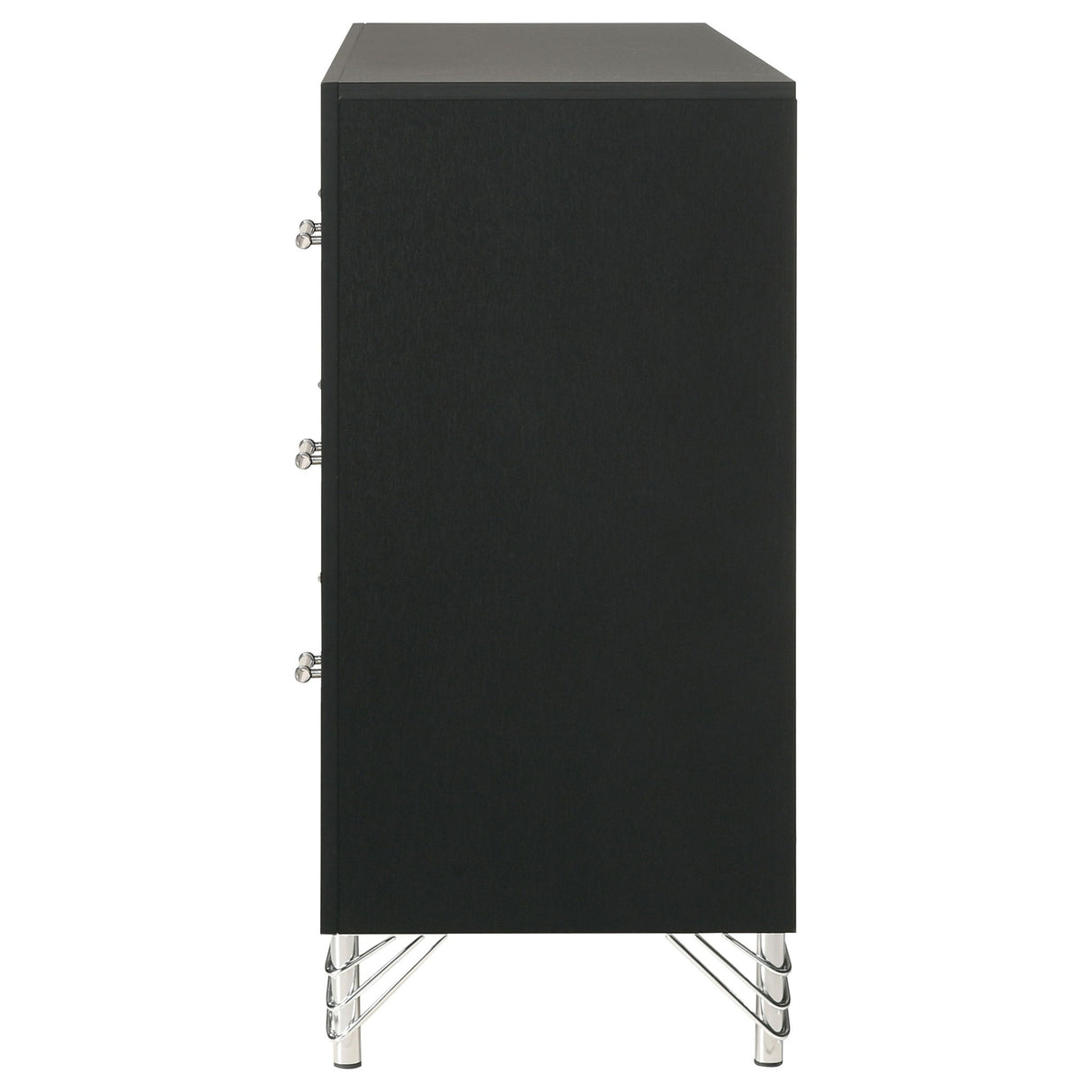Malcolm - 6 Drawer Dresser Cabinet - Black