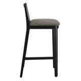 Cane Rattan Back Wood Counter Stool - Stools available at Alpine Outlets in Denver