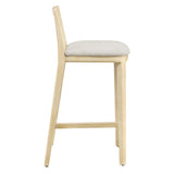 Cane Rattan Back Wood Counter Stool - Stools available at Alpine Outlets in Denver