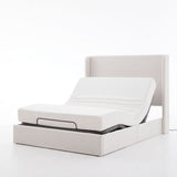 Caron 4.0 - Queen Size Adjustable Bed Frame With Wireless Remote Control, Head And Foot Incline, Massage Function - Black / Gray - Adjustable Bases available at Alpine Outlets in Denver