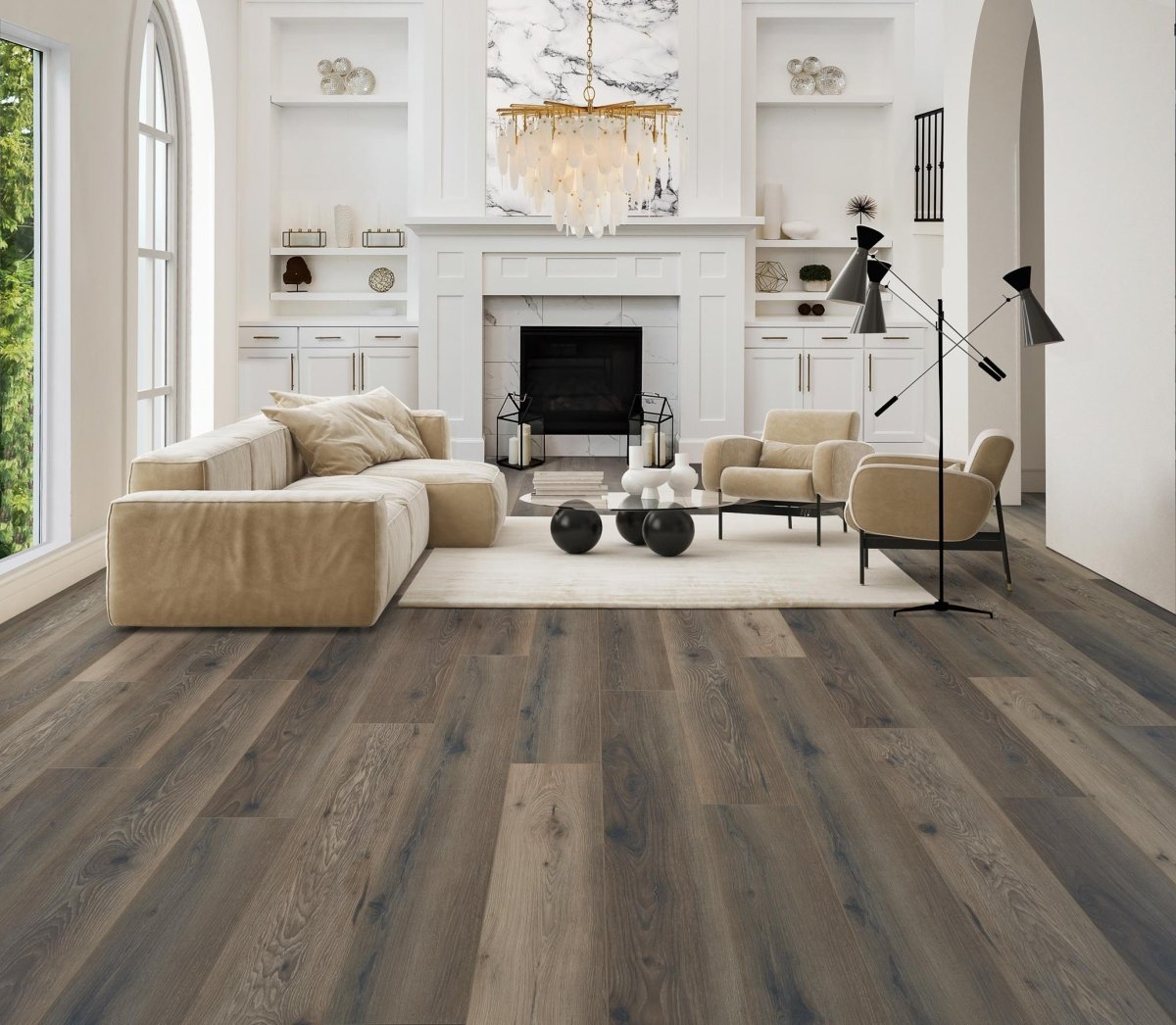 Casabella AquaProof Hemlock 7.7" 10mm Laminate Flooring - Laminate Flooring available at Alpine Outlets in Denver
