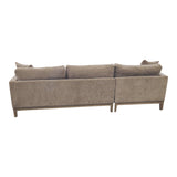 Caspian Fabric Sectional with Ottoman - available at Alpine Outlets in Denver