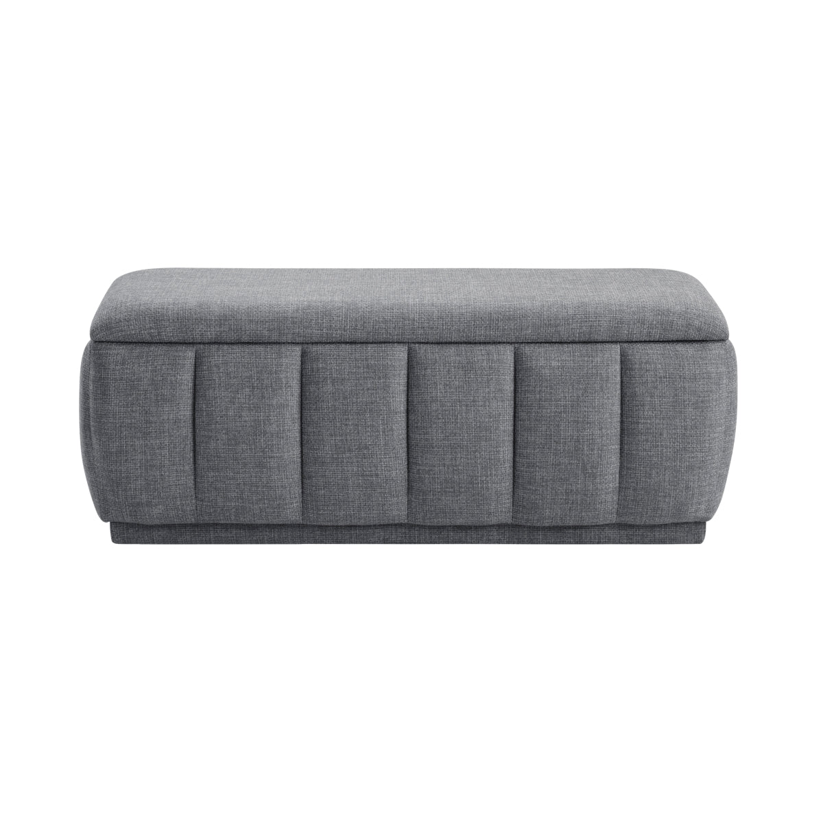 CAVINAS Modern Lift-Open Top Ottoman Bench with Internal Storage, Upholstered Storage Bench - Bedroom Furniture - Alpine Outlets