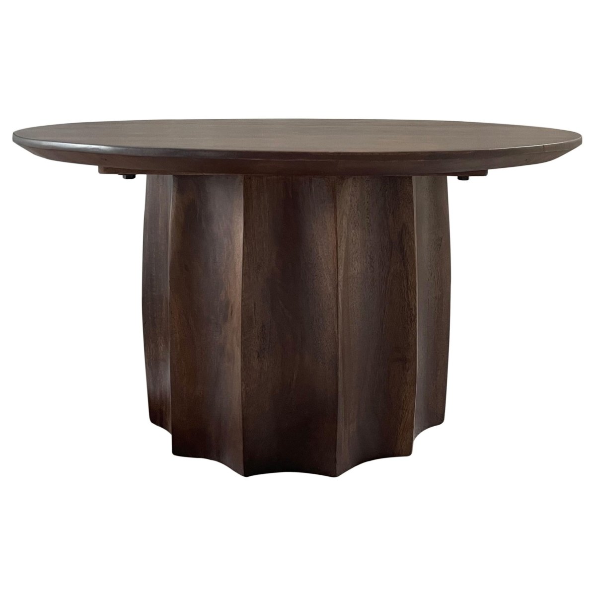 Cayenne Solid Mango Wood Cocktail Table - Walnut - Coffee Tables available at Alpine Outlets in Denver