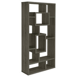 10 Shelf Open Back Bookcase