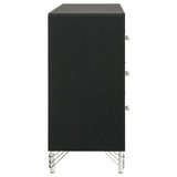 Malcolm - 6 Drawer Dresser Cabinet - Black
