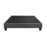 14" Upholstered Platform Bed Base, Mattress Foundation