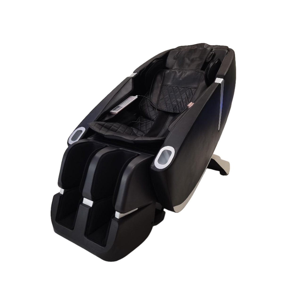 SL Type Pulley Guide, 2D Motor-Massage Manipulator-Space Saver Design, Track Sliding Zero Gravity Multifunction Massage Chair - Black - Massage Chairs - Alpine Outlets