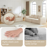 Minimalist Set With Curved Lines & Gently Sloped Backrest