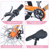 Zukka - 20" Mountain Bike With Adjustable Saddle And Suspension Fork