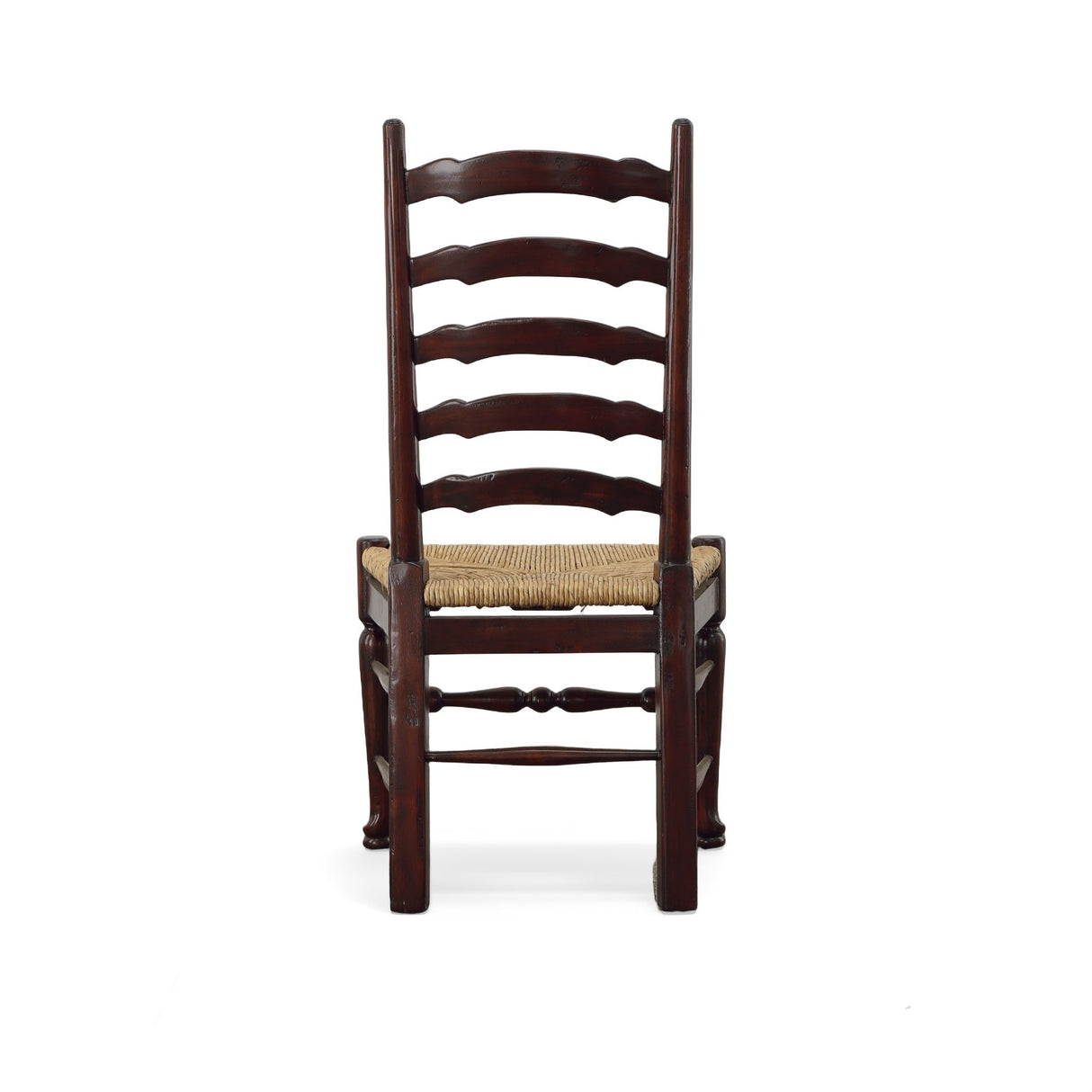 English Country - Ladderback Side Chair (Set of 2) - Dark Brown