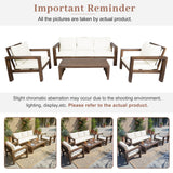 4 Piece Patio Sofa Set