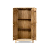 Fable - 2 Door Storage Cabinet - Light Natural Brown