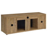 Lodi - 2 Door Fireplace TV Stand - Mango Color