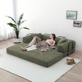 Convertible Foldable Floor Sofa Bed For Living Room
