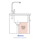 Farmhouse Kitchen Sink Stainless Steel Apron Front