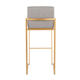 Fuji - Contemporary Design High Back Barstool