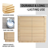 Freestanding Bathroom Vanity With Sink & 2 Soft Close Doors