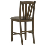 Maxine - 5 Piece Counter Height Dining Set - Brown