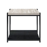 Linea - 3 Piece Occasional Set (1 Coffee & 2 End Tables) - Light Gray