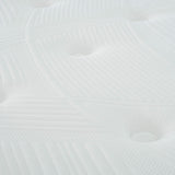 8" Pocket Spring Hybrid Bed In A Box Mattress, Soft Gel Memory Foam - Gray / White - Full