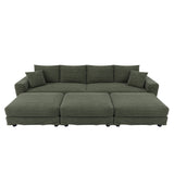 Modern Comfy Upholstered Sofa Cloud Couch & Deep Seat Couches